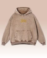 Bluza oversize z kapturem LOVE edycja Gold